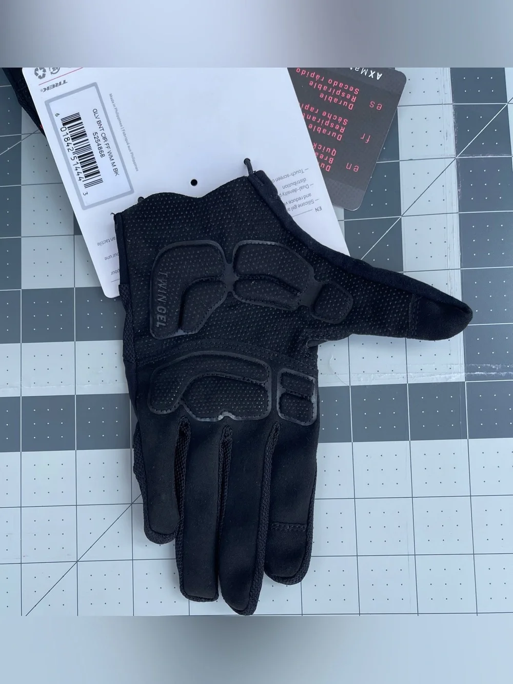 Bontrager Circuit Women’s Twin Gel Full Finger Cycling Gloves Black Medium NWT